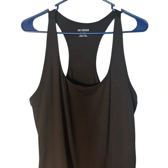 Black contour bodysuit (E11) - Picture 2 of 6